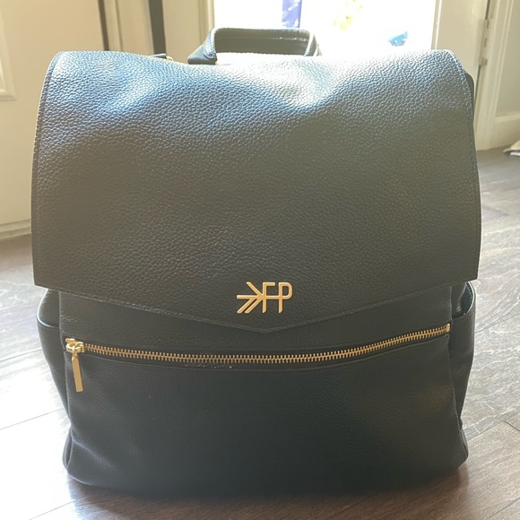 freshly picked ebony diaper bag